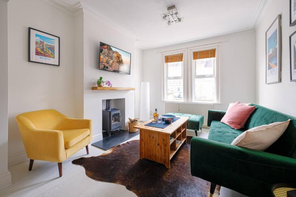 Pure B - Welcoming Bath City 3 Bed House Free Parking & Wifi Eksteriør billede